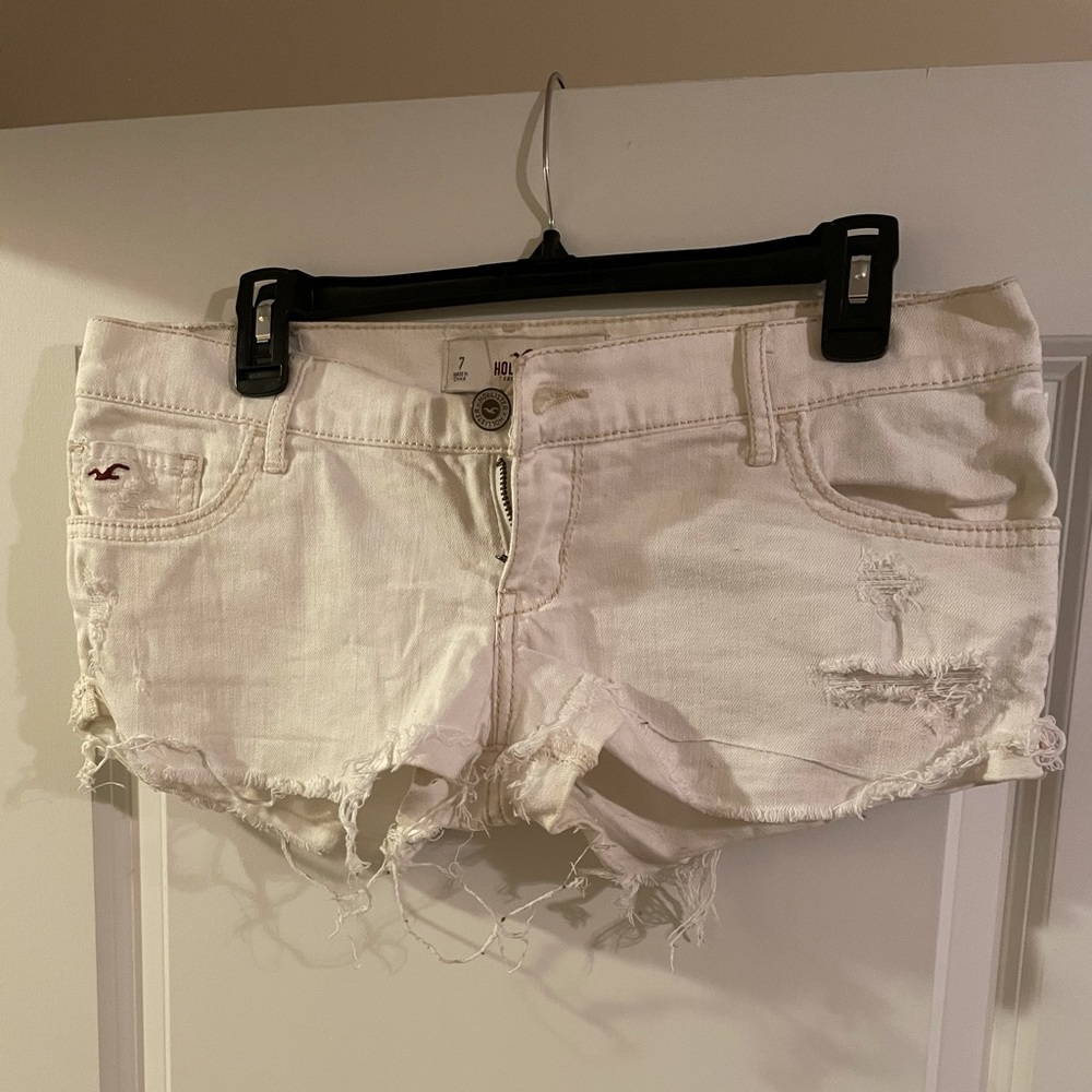 Hollister jean shorts